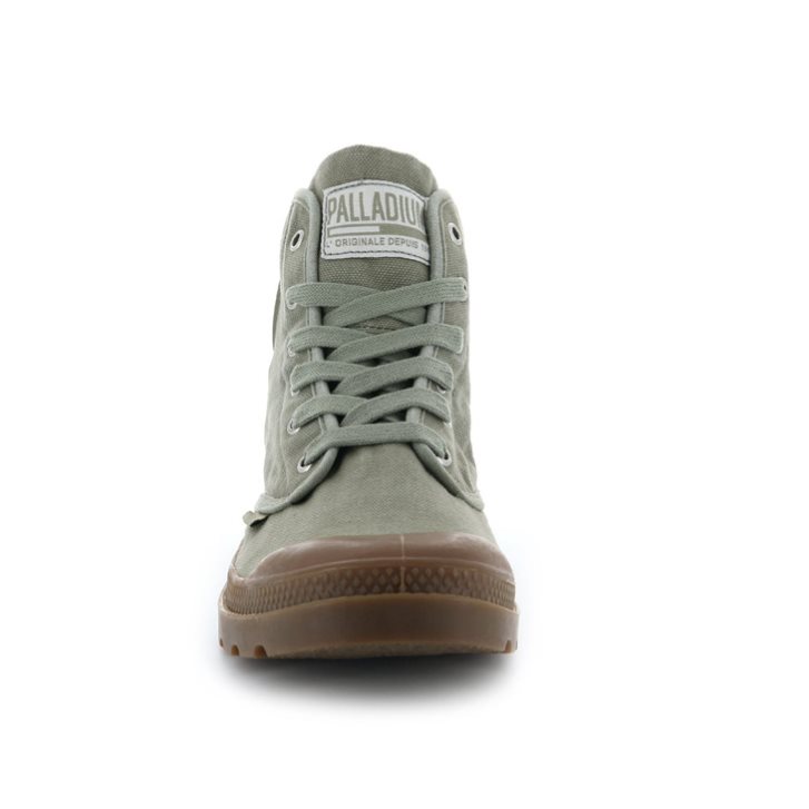 Palladium Pampa Hi Laarzen Heren Olijfgroen | NL 42AZBOT